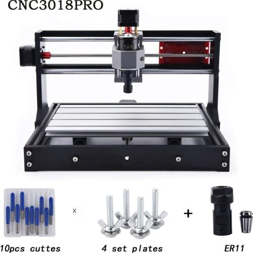 CNC3018 DIY CNC engraving machine kit 2 in 1 mini CNC laser engraving machine GRBL control 3-axis wood carving engraving machine