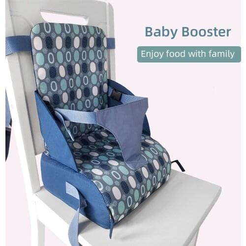 Baby Dining Cushion Children Increased Chair Pad Adjustable Removable Highchair Chair Booster Cushion Seat Chair for baby Care