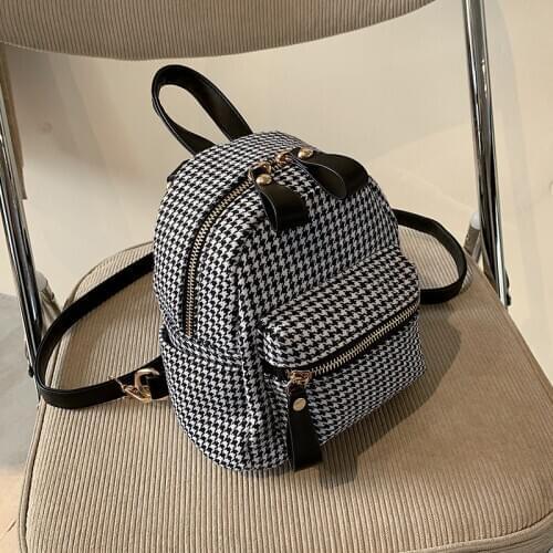 Multi-purpose Womens Backpack Small Female 2021 Autumn Winter Shoulder Bags New Wave Fashion Famous Designer Ladies Backpacks