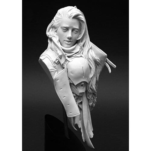 107mm Resin Model Bust GK，Unassembled and unpainted kit