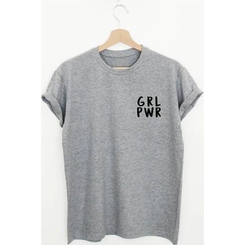 Fashion Tops Plus Vintage Tee Gothic Punk Shirt Streetwear Print Top Girl Power Tshirt Women Womens Clothing 90s T-shirt