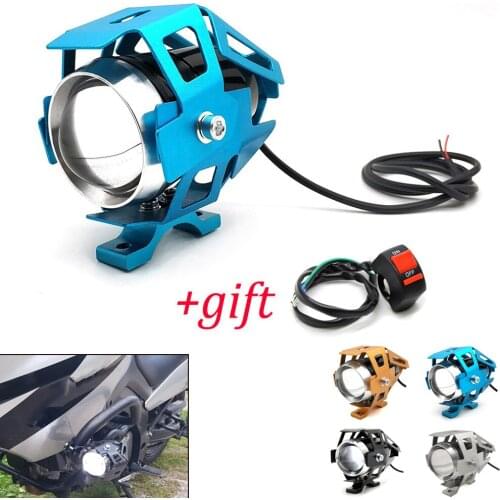 Motorcycle LED Headlights U5 Led Spotlight moto light Fog Spotlights 12V For BMW r 1200 rt R1200S R1200ST S1000R Ducati SS750