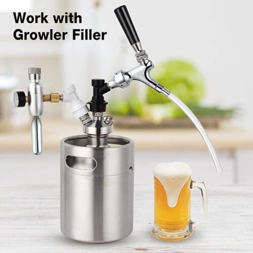 MLGB Beer Faucet Ball Lock Kit Homebrew Draft Beer Tap Cornelius Corny Keg Liquid Ball Lock Picnic Party Beer Tower Set