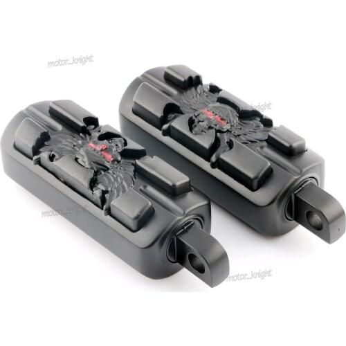 Skull Brake Pedal Cover Pad&Footrest Footpegs&Shifter Peg For Harley Sportster XL 883 1200 Softail Electra Glide Dyna Touring