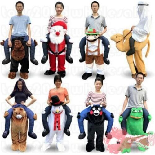 Shoulder Carry Ride on Mascot Costume Suits Cosplay Party Game Dress Outfits Clothing Advertising Carnival Halloween Adults Xams