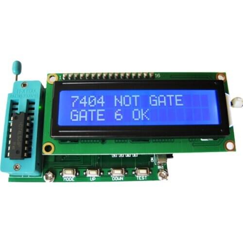 New TES200 Edition Integrated Circuit Tester IC Tester 74 40 Series Can Judge Logic Gate Good Or Bad IC Chips Testing Instrument