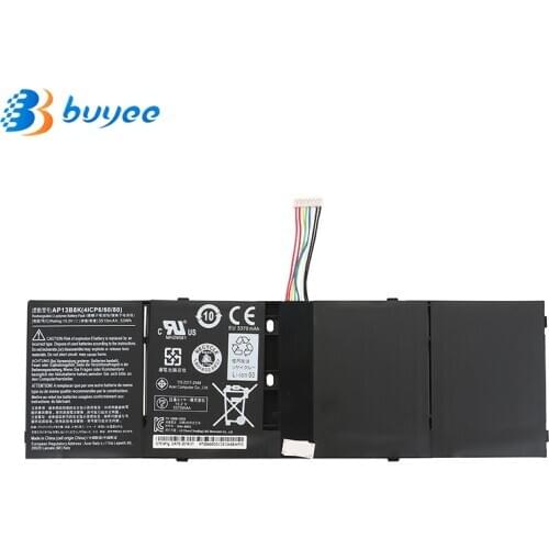 53WH 15.2V Original Battery AP13B3K For Acer Aspire V5 R7 V5-572G V5-573G V5-472G V5-473G V5-552G M5-583P V5-572P R7-571 AP13B8K