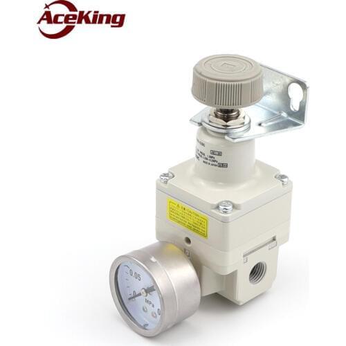 Precision pressure reducing valve ir2000/2010/2020-02bg air pressure regulating valve pneumatic air adjustable type IR2000-02-A