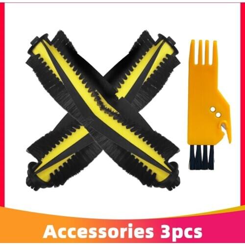 Main Roller Brush for Chuwi iLife V7 / V7s / V7s Plus / V7s Pro Robot Robotic Vacuum Cleaner Parts Kits