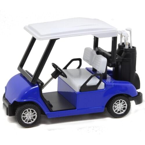 1:20 scale garden electric pneumatic golf cart die-cast alloy pull back environmental protection car model adult children gift