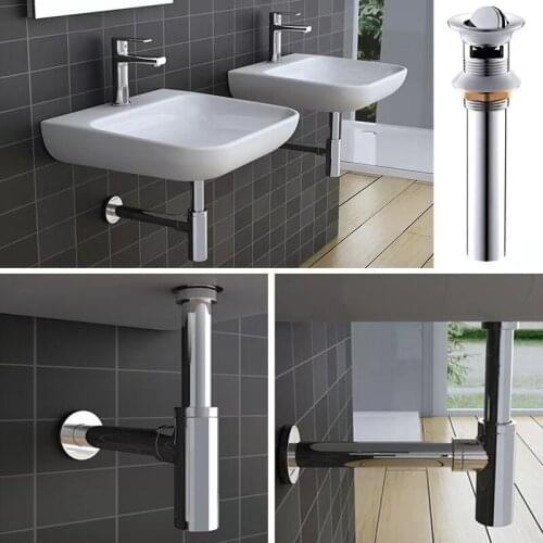 Bathroom Drainer Copper Chrome Bathroom Basin Flip Top Stopper Washroom Vessel Sink Drain Strainer Available For Clog Preventing