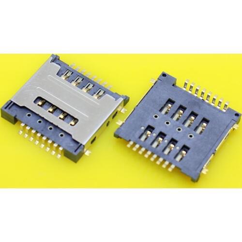 Cltgxdd KA-067 Dual 8P SIM card reader socket connector replacement for Huawei Y320 G7300 T00 Y325 y518 g600 g7300