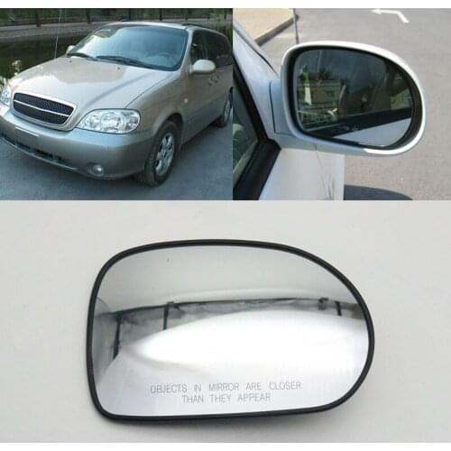 Car Wing Door Side Rearview Mirror Glass Lens with Heater For KIA Sedona Carnival 1998 1999 2000 2001 2002 2003 2004 2005