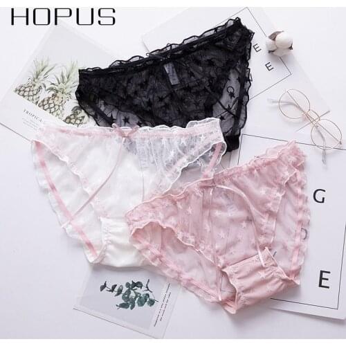 Sexy Panties Womans Underwear Traceless Breathable Women Underpants Dots Comfortable Panties Fashion Lace Woman Sexy Panties