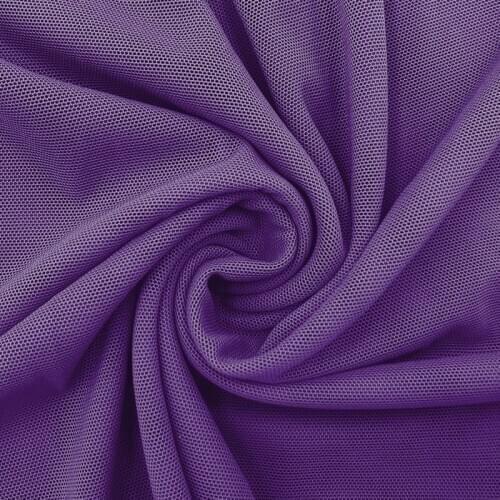 Grape force Mesh fabric Nylon Spandex 4 way stretch for stage costumes party dress garment