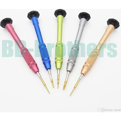 High Quality New arrival Screwdriver S2 Steel 2.5 Middle Plate / 1.5 Phillips / 0.8 Pentalobe / 0.6Y Triwing For iPhone Dedicate
