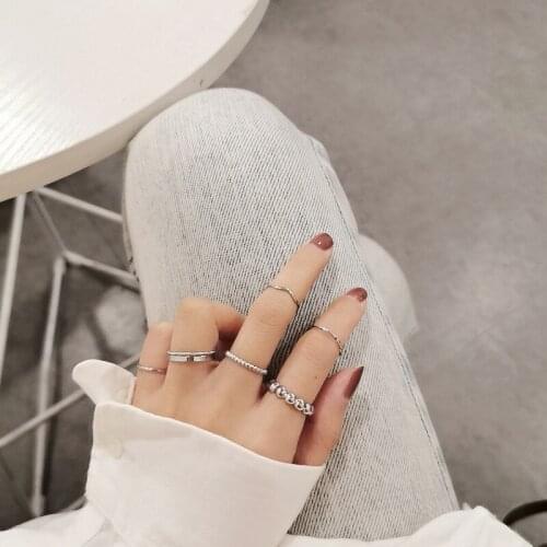 Simple Gold Color Lace Women Rings Free Shipping No Minimum Order