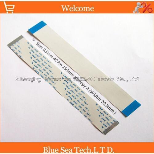 40 Pin FFC FPC Flexible Flat Cable 0.5mm pitch 40pin 150mm Isotropy A or Anisotropy B cable,20624.Welcome custom-made Order
