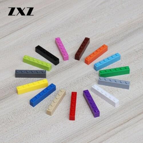 50pcs/lot High Bricks 1x6 Bulk Building Blocks Enlighten Toys for Kids Compatible Bricks 3009 Building Class Accessories