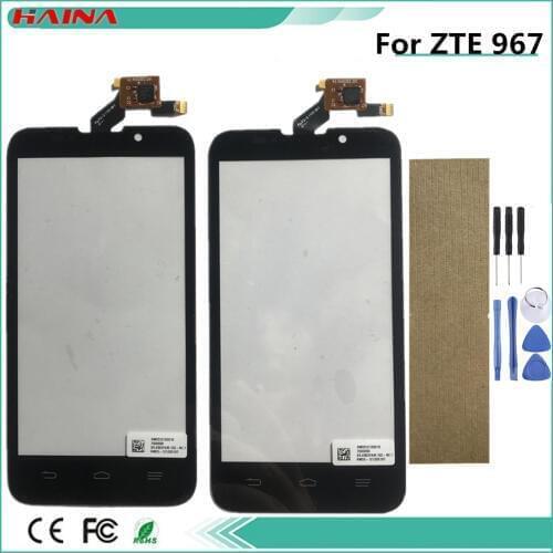967 Touch Screen Digitizer Sensor Outer Glass Lens Panel For ZTE Blade 967 TouScreen