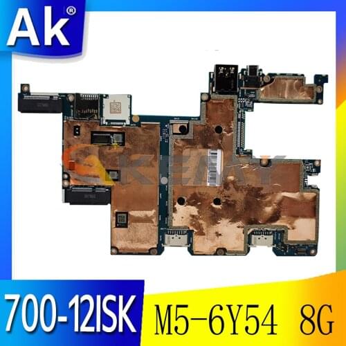 Akemy CMX40 NM-A641 100% Test Work For Lenovo MIIX 700 MIIX 700-12ISK Laptop Motherboard MB L 80QL WIN CPU M5 6Y54 8G RAM WIFI