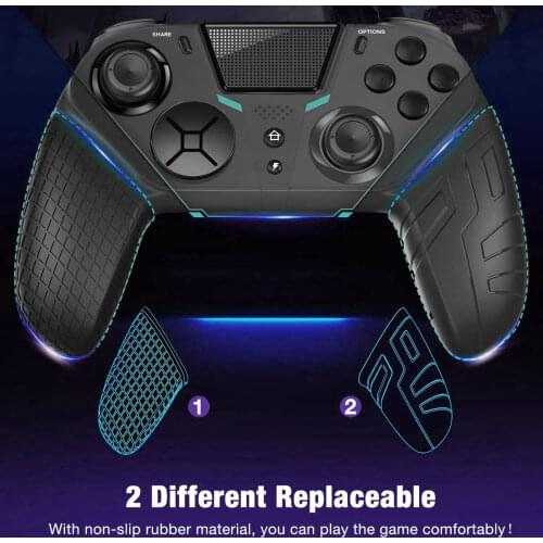 Rondaful Wireless Bluetooth Game Controller Gamepad With Cable For PS4 PC Video Game Consoles Games Accessories DropShipping