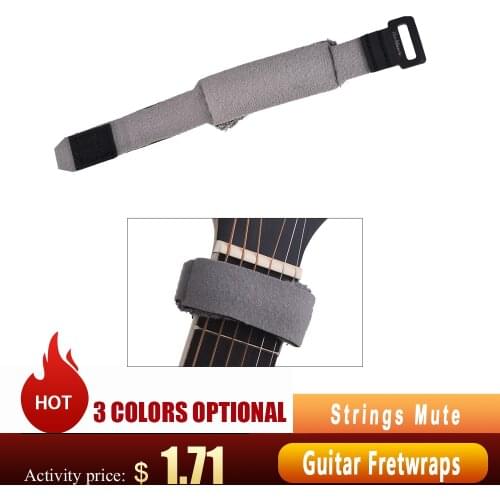 Guitar Fretwraps Strings Mute Muter Fretboard Muting Wraps for Acoustic Classic Guitars Bass For Guitar Accessories