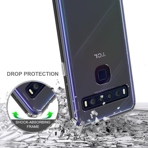 TCL Revvl 4 Plus Revvl 5G 10L Case Air Cushion Shockproof Case For TCL 10 Lite 5G UW Revvl4Plus Airbag Hard Cover TCL 10 5G UW