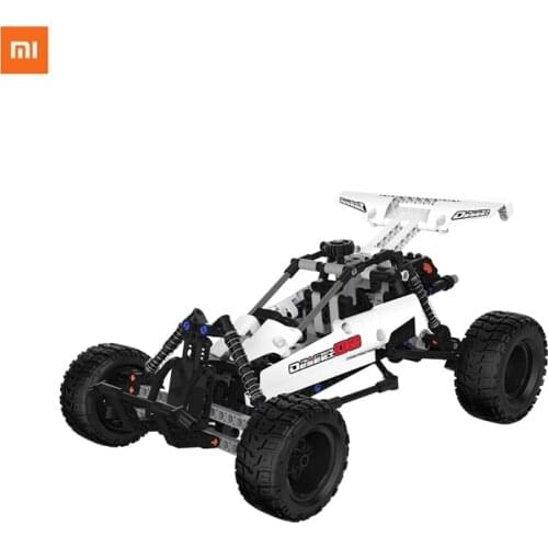 Xiaomi Mijia Mitu Building Blocks Robot Desert Racing Car Ackermann Steering Cylinder piston linkage DIY Educational Toys