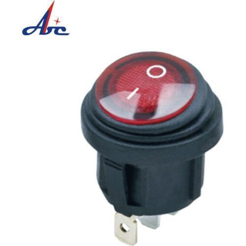 IP65 KCD Boat Rocker Switch Waterproof Belt Lamp Plastic Enclosure ON-OFF/ON-OFF-ON Led Light Rocker