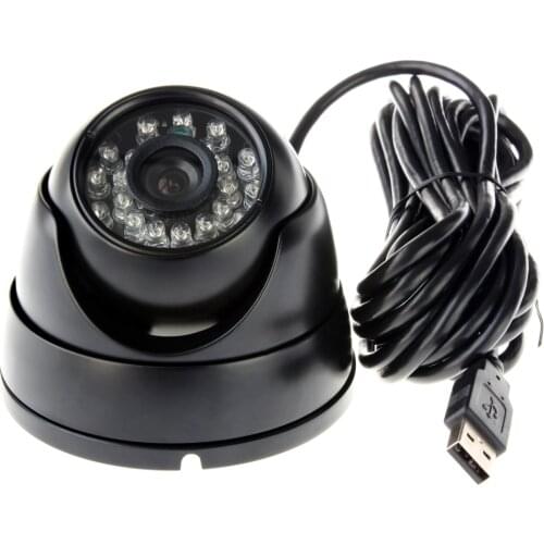 ELP 3 Megapixel WDR/ HDR Aptina AR0331 USB Camera Support H.264 Audio Video Mini Waterproof USB Dome Camera with 6mm lens
