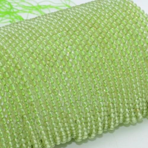 Natural Nice Quality Peridot Loose Round Beads 3mm