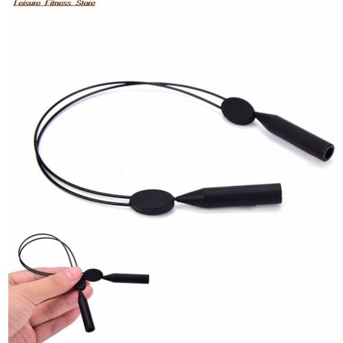 New Fishing Sport Eyewear Lanyard Sunglasses Retainer Glasses Cord Strap Neck String Hot Sale Black
