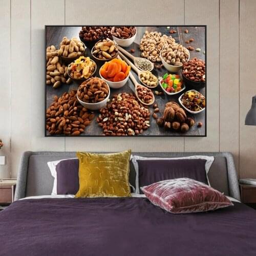 Full square/round DIY Diamond Embroidery Nut pattern 5D Diamond Painting Cross stitch Rhinestone Mosaic kitchen Home Decor P444