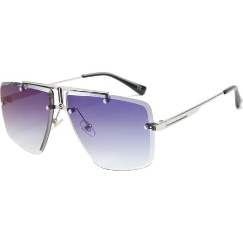 Mens Square Trim Sunglasses 2021 European and American Trend Covers Mens Glasses Driving Fashion Sunglasses