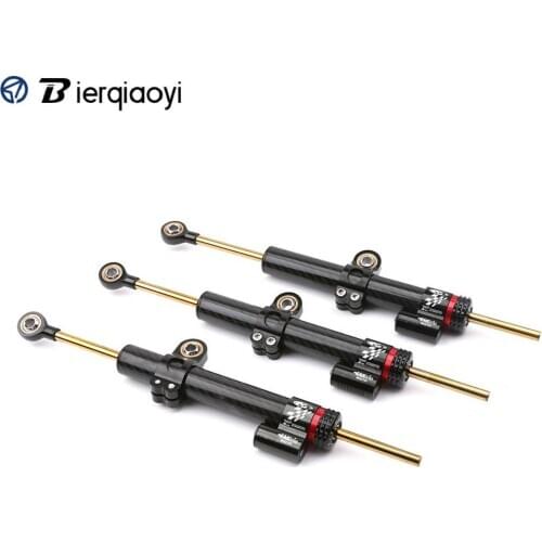 Carbon Universal All Motorcycle Longer Adjustable Steering Damper Stabilizer For Yamaha MT10 MT07 MT09 For Honda/Harley/Kawasaki
