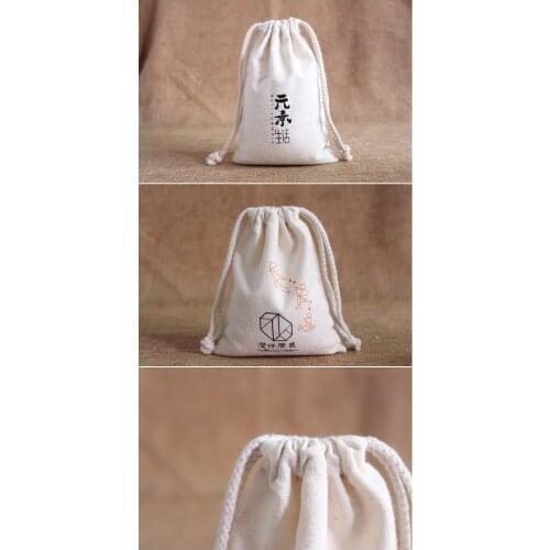 High quality canvas small drawstring bag,custom gift bags wholesale custom jewelry pouch for gift jewelry toiletry perfume ring