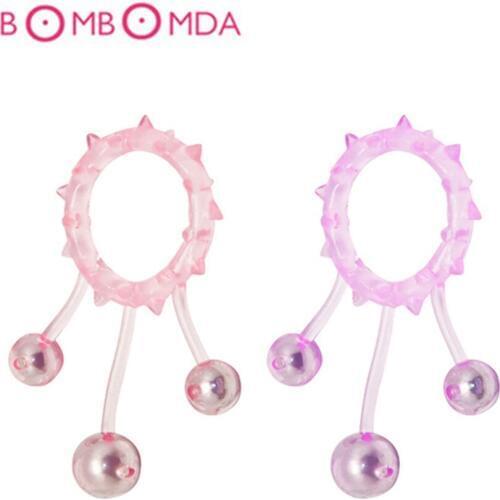 Adult Sex Toys For Men Time Lasting Cockrings Chastity Device Male Cock Ring with Balls Stretching Delay Ejaculation Cock Rings