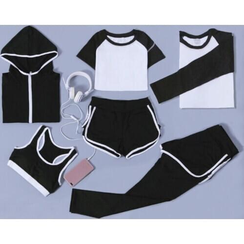 Women Yoga Set Slim Breathable Fitness Clothes Outdoor Gym Running Tracksuit Workout Jogging Suit Sportswear Sport Outfit Female