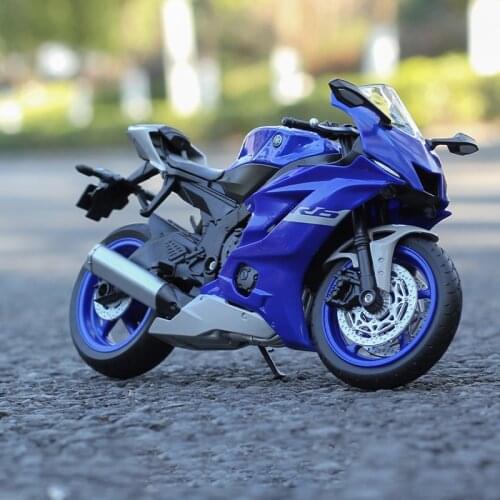 1/12 Alloy Yamaha YZF-R6 Die Cast Motorcycle Model Toy Vehicle Collection Autobike Shork-Absorber Off Road Autocycle Toys Car