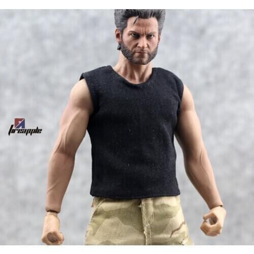 1/6 Scale Man Clothes Accessory Soldier Vest Model Black White Vest Men for 12"Male Action Figure Body Accessories in Stock