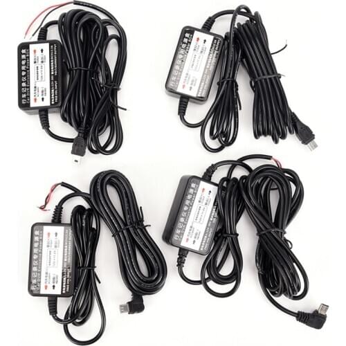 1pc 2*1.18in Micro/Mini USB Hard Wired Car Charger Power Inverter Converter For Tablet Phone DVR Recorder GPS