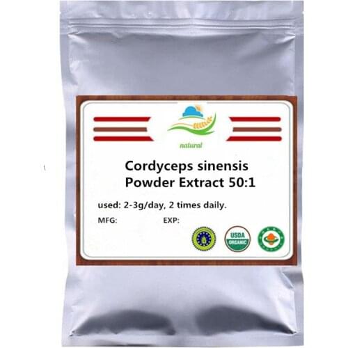 100-1000g Pure Cordyceps sinensis Powder 50:1,Cordyceps,aweto,Chinese caterpillar fungus, winterworm summerherb Powder