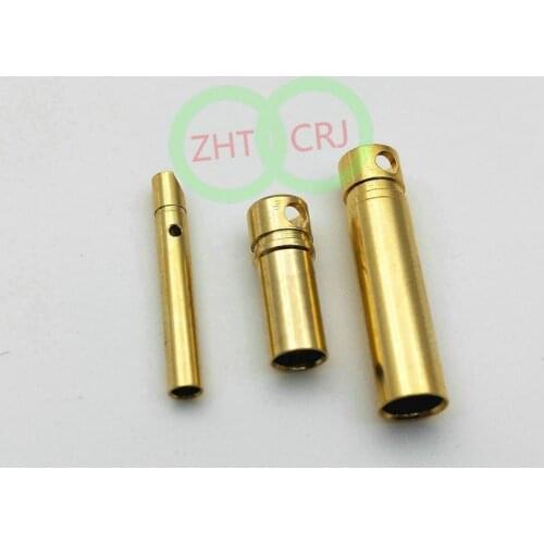 100pcs brass 2mm 3.5mm 4mm banana socket connector