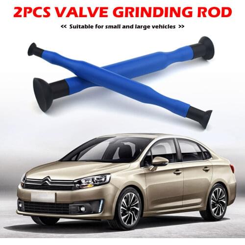 2Pcs Manual Double Ended Valve Grinder Grinding Stick Hand Lapping Tool With Sucker Cups Kit Set Auto Repair Tool Kit Valve tool
