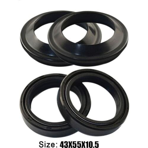 For HONDA CR480R CR 480R 43 55 10.5 Mm 43X55X10.5 Moto Accessories Front Fork Shock Absorber Oil Seals