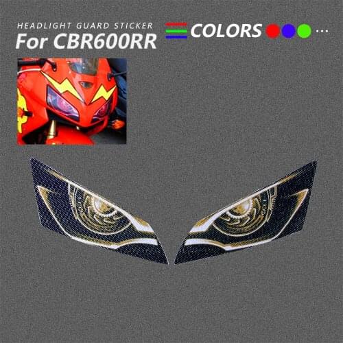 CBR600RR Stickers For HONDA CBR 600 RR CBR 600RR 2003 2004 2005 2006 Motorcycle 3D Front Fairing Headlight Guard Protection