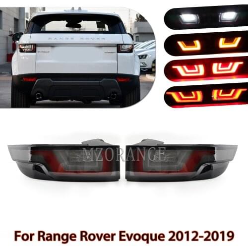 Dynamic Tail Light For Range Rover Evoque 2012-2019 Taillights Assembly Tail Light LED Rear Lamp Fog Lights Car Styling