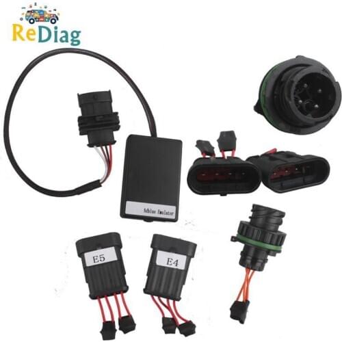 5PCS/LOT Adblue Emulator for Cummins NOX Sensor Emulation Support for EURO 3&4&5 Car Code Reader for Cummins Adblue Emulator