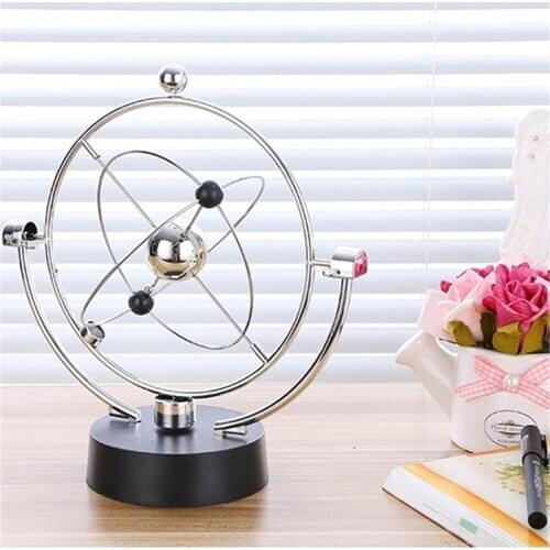 Chaotic pendulum instrument perpetual balance celestial globe Home Furnishing desktop machine craft decoration Newton ornaments